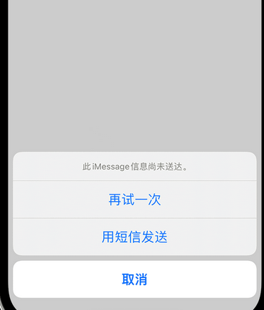 青龙apple维修iPhone上无法正常发送iMessage信息