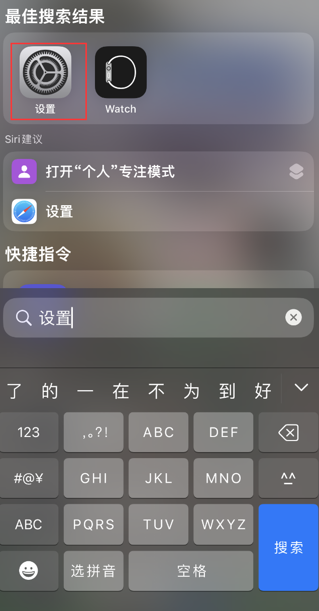 青龙苹果手机维修分享：iPhone 找不到“设置”或“App Store”怎么办？ 