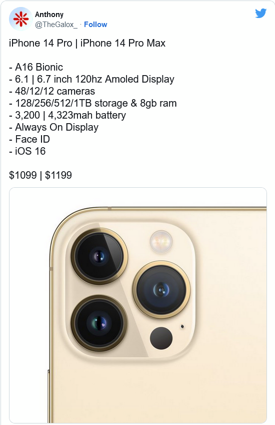 青龙苹果14维修分享iPhone 14全系涨价 