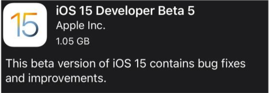 青龙苹果手机维修分享如何升级到iOS15.0 beta5 