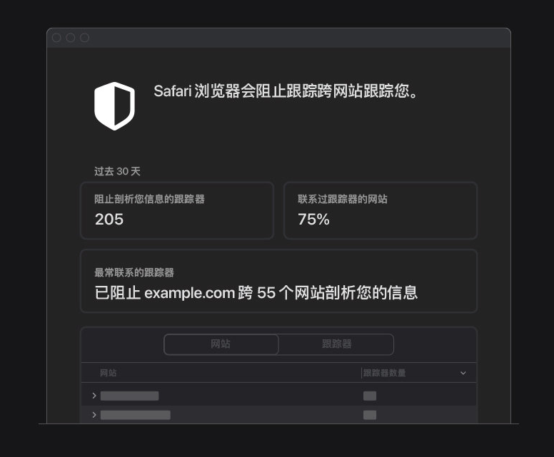 青龙苹果手机维修分享如何在 Safari 浏览器中查看和打开隐私报告 